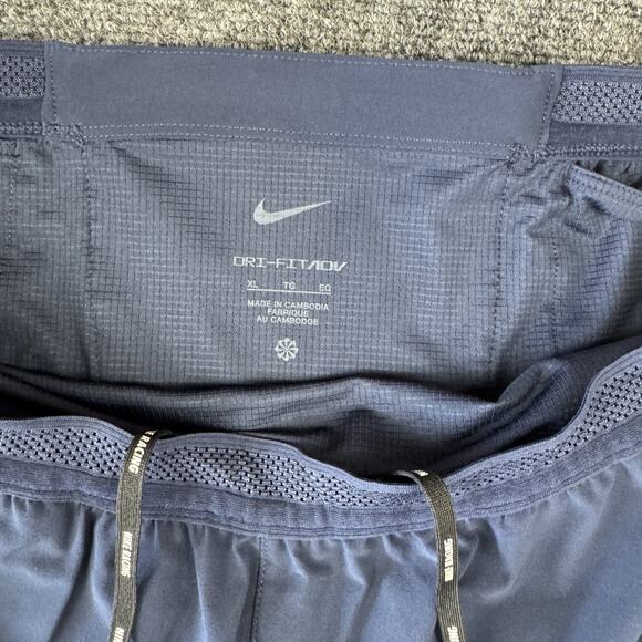 Nike AeroSwift Brief-Lined 2” Running Blue Shorts Men’s Size XL FN3349-451 NWT - Picture 8 of 9